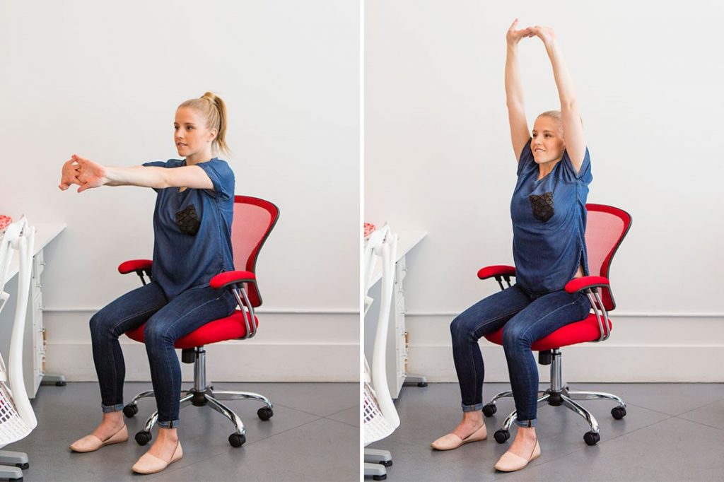 EASY STRETCHES DESK STRETCHES | Physio Fusion